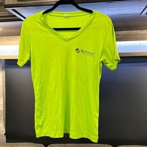 Great lime green T size M